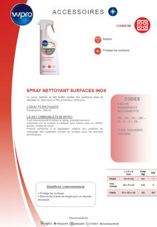 Image sur Spray nettoyant inox et chrome 500 ml  SSC212